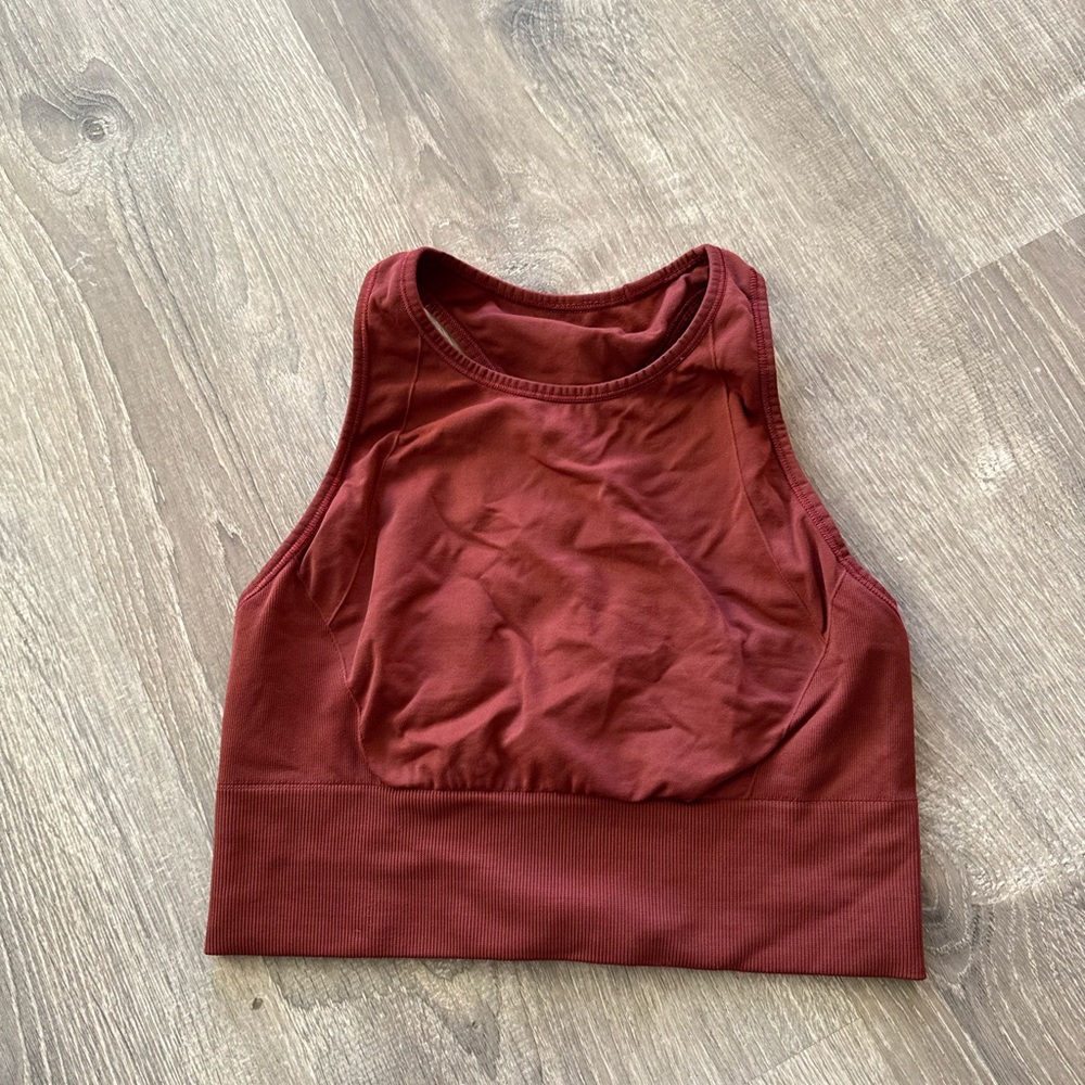 lululemon athletica Red Muscle Tee